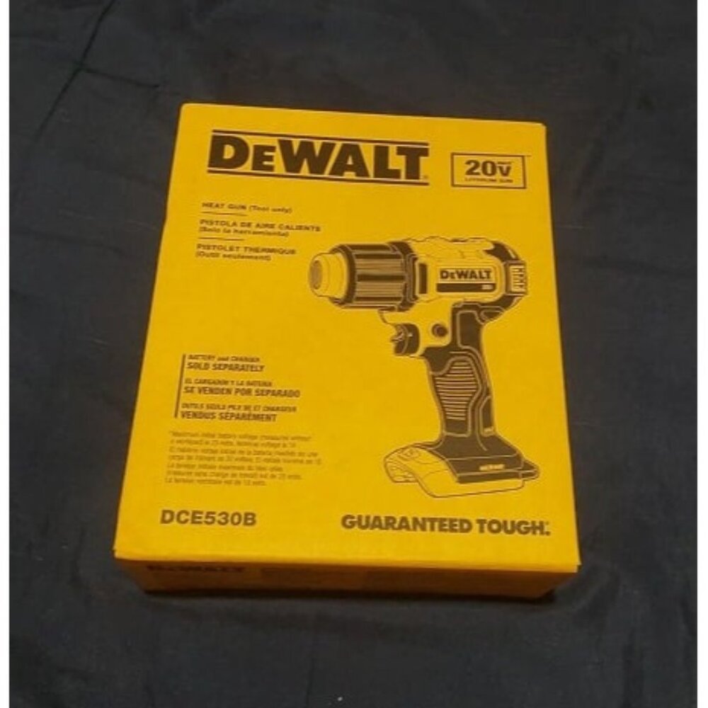 New 20V MAX Heat Gun, Cordless, Up to 990 Degrees, 42 Minutes of Run Time